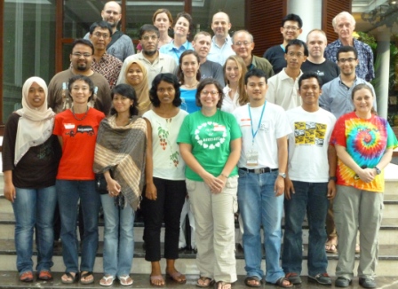 SEABCRU Steering Committee and Students at the first meeting 2011, Bogor. 